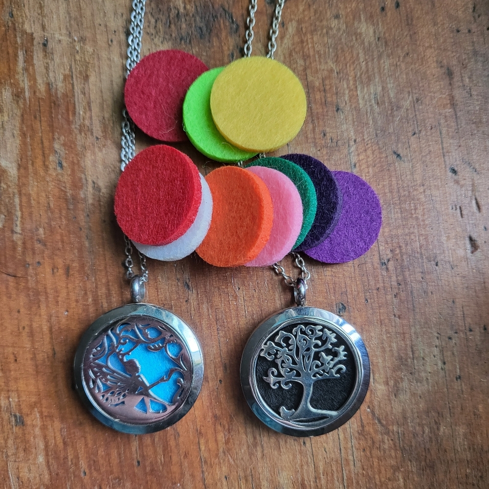 Fairy/Tree Necklace Set